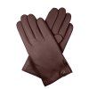Herrenhandschuhe mit Seidenfutter – braun