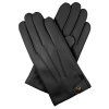 Herrenhandschuhe mit Kaschmirfutter – schwarz