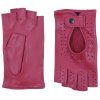 Damen-Fingerhandschuhe, dunkelrosa