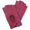 Damen-Fingerhandschuhe, dunkelrosa