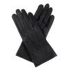 Ungefütterte Damenhandschuhe - schwarzes Hirschmotiv