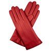 Damenhandschuhe, Wollfutter – Kardinalrot