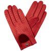 Damen-Autofahrerhandschuhe – Kardinalrot