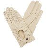 Damen-Autofahrerhandschuhe, hellbeige