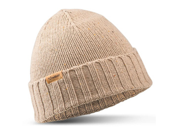MERINO čepice Traunstein béžová
