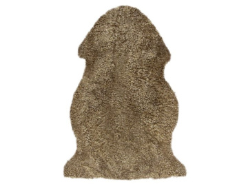 Jehnčí kožešina CURLY hnědá 860 bs