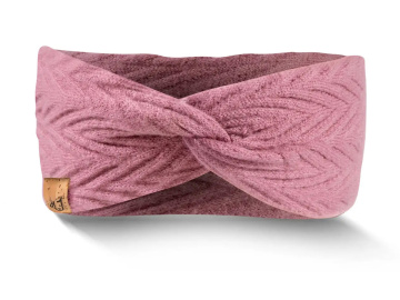 Dětská čelenka MERINO HINTERSEE růžová stirnband hintersee rose 2432 mp