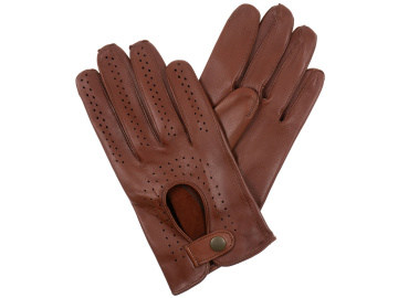 Pánské rukavice řidičské koňak