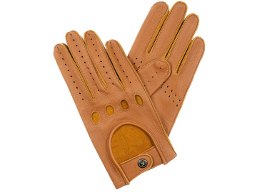 Pánské rukavice řidičské - koňak