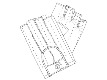 Pánské rukavice bezprsté - možnost výběru barvy