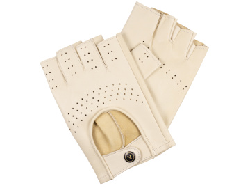 Pánské rukavice bezprsté - bříza