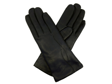 Dámské rukavice s podšívkou vlna - černé