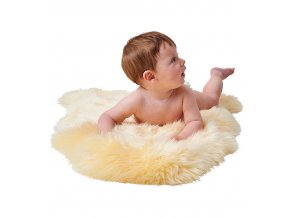 Dětská podložka z dlouhovlasé ovčí kožešiny - BABY COZY