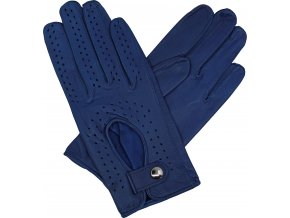 dámské řidičské rukavice modrá