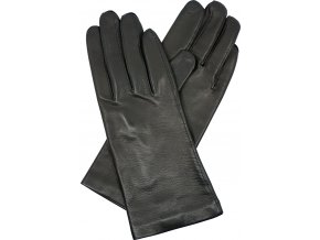 dámské kožené rukavice podšívka UH černá