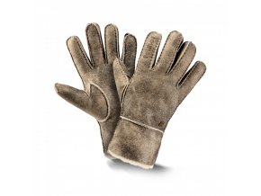 kožešinové rukavice TREND retro