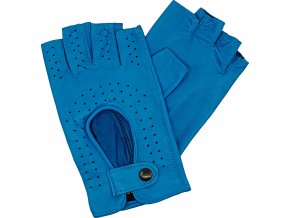 dámské rukavice bezprsté světle modrá