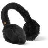 kožešinové klapky na uši černá