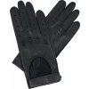 dámské řidičské rukavice černá suchý zip