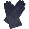 dámské rukavice bezpodšívkové modrá výsek