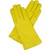 dámské rukavice s podšívkou vlna žluté