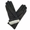 Dámské rukavice černé - podšívka králičina