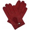 pánské kožené rukavice řidičské červené