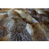 Kožešinová deka liška odkroj 200 x 140 cm