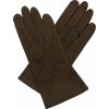dámské kožené rukavice bezpodšívkové hladké (2)