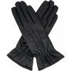 dámské rukavice s podšívkou vlna rozparek černé