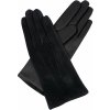 dámské rukavice s podšívkou vlna kombi černé