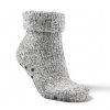 Vlněné ponožky ABS protiskluzové světle šedá