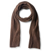 MERINO pletená šála Fuschlsee hnědá