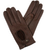 Dámské rukavice řidičské hnědé