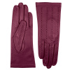Dámské rukavice bezpodšívkové - vínové