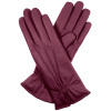 Dámské rukavice s podšívkou vlna - vínové