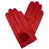 Pánské rukavice řidičské - červené cardinál