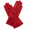Dámské rukavice s podšívkou hedvábí - červ.cardinál