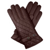 Pánské rukavice s podšívkou vlna - kaštan