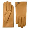 Pánské rukavice s podšívkou hedvábí - camel