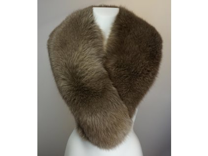 2945 damsky kozesinovy limec liska