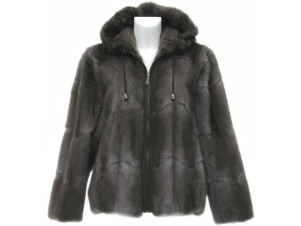 Kurtka futrzana damska (Rozmiar 36)