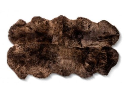 Futro jagnięce NATUR QUATTRO brązowe