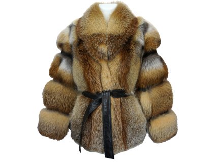 Kurtka z futra lisa damska (Rozmiar 38)