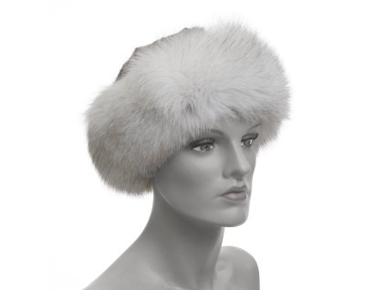Czapka futrzana z rondem (Rozmiar 55)