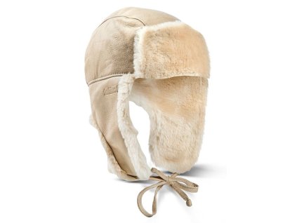 Nauszniki futrzane YUKON beżowe