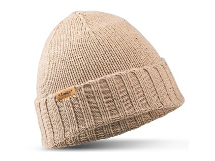 Czapka MERINO Traunstein beżowa