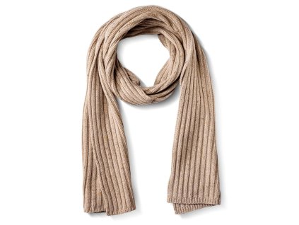 Szalik dzianinowy MERINO Fuschlsee beżowy