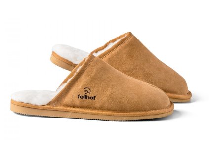 Klapki męskie COMFORT brązowe