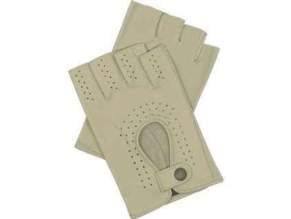 męskie rękawiczki bez palców skórzane brzozowe